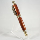 TR-A Train Rollerball Bloodwood Pen With Bronze Trim