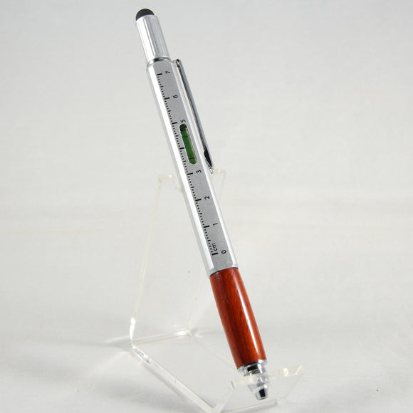 MTP-BE Multi-Function Pen Padauk Pen (Silver)