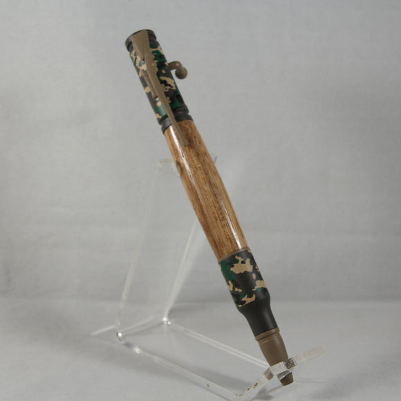 B-DHA Bolt Action Ceramic Camo Hickory With Camo Trim
