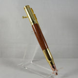 B-DHF Bolt Action Padauk Pen With Gold Trim