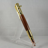 B-DHF Bolt Action Padauk Pen With Gold Trim