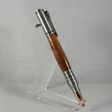 B-DHG Bolt Action Salute Sapele Pen With Antique Pewter Trim