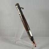 B-DHI Bolt Action Walnut  Pen With Antique Pewter Trim