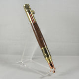 B-DIG Bolt Action Walnut  Pen With Antique Brass Trim