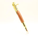 B-EEH Bolt Action Bubinga Pen With Gold Trim