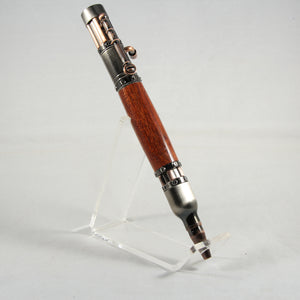 BSP-AH Bolt Action Steampunk Bubinga With Antique Pewter Trim