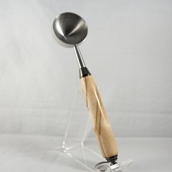 CE-BAG Coffee Scoop (1TBS) Ambrosia Maple With Gun Metal Trim