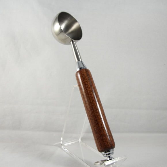 CE-BBE Coffee Scoop (1TBS) Bolivian Rosewood With Chrome Trim