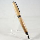 CF-BEA Comfort Spalted Maple Twist Pen With Gun Metal Trim