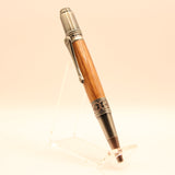 DV-CI Da Vinci Ebiara Twist Pen with Antique Pewter Trim