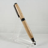 EA-DB Elegant American Curly Maple Twist Pen With Gun Metal Trim