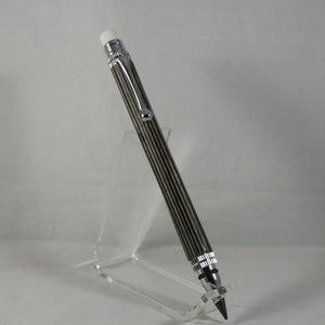 EP-BB Everlasting Pencil (6.0mm) Black and Gray Laminate With Chrome Trim