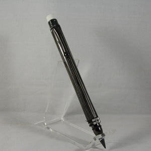 EP-BC Everlasting Pencil (6.0mm) Black and Gray Laminate With Gun Metal Trim