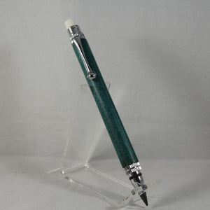EP-BD Everlasting Pencil (6.0mm) Green Laminate With Chrome Trim