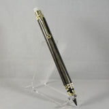 EP-BH Everlasting Pencil (6.0mm) Black and Gray Laminate With Gold Trim
