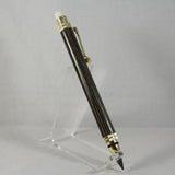 EP-BH Everlasting Pencil (6.0mm) Black and Gray Laminate With Gold Trim