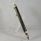 EP-BH Everlasting Pencil (6.0mm) Black and Gray Laminate With Gold Trim