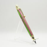 EP-CD Everlasting Pencil (6.0mm) Green and Pink Laminate With Gold Trim