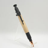 ERF-I Eagle Rifle Click Pen Pecan With Flat Black Trim