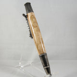 FF-ED Fishing Ambrosia Maple Twist Pen With Antique Pewter Trim