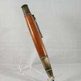 FF-EF Fishing Cedar Twist Pen with Antique Brass Trim