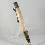 FF-EG Fishing Maple Twist Pen with Antique Brass Trim