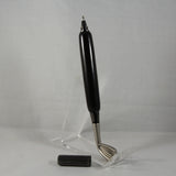 GDT-BA Desk Top Iron African Blackwood With Gun Metal Trim