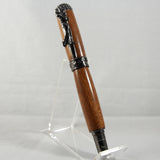 GFR-AC Golf Pecan Rollerball With Antique Brass Trim