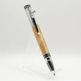 GS-EC Gear Shift Pecan Pen With Chrome Trim