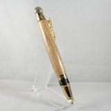 GT-BC Golf Twist Pen Ambrosia Maple With Gold Trim