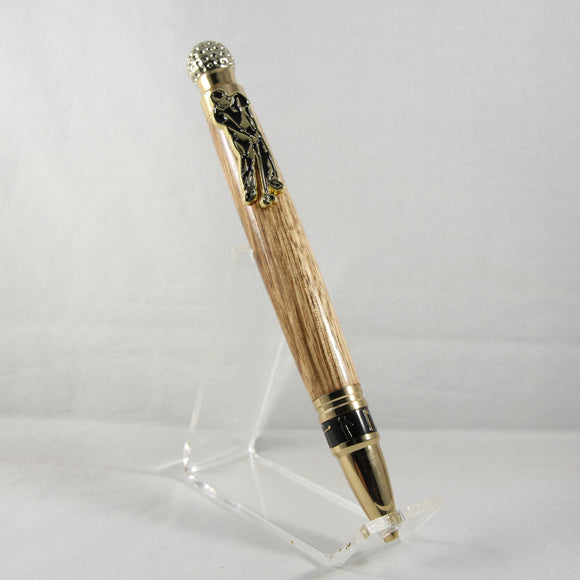 GT-BD Golf Twist Pen Beli With Gold Trim
