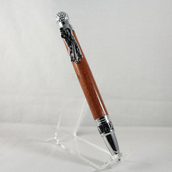 GT-BF Golf Twist Pen Bloodwood With Chrome Trim