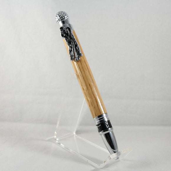 GT-CB Golf Twist Pen Oak Whisky Barrell With Chrome Trim