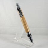 GT-CB Golf Twist Pen Oak Whisky Barrell With Chrome Trim