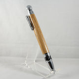 GT-CB Golf Twist Pen Oak Whisky Barrell With Chrome Trim