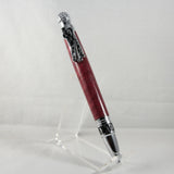 GT-CD Golf Twist Pen Purpleheart With Chrome Trim