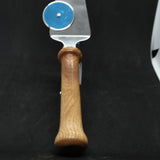 PC-CE Pizza Cutter and Server Red Oak  With Stainless Steel