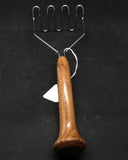 PM-E Potato Masher Red Oak With Stainless Steel