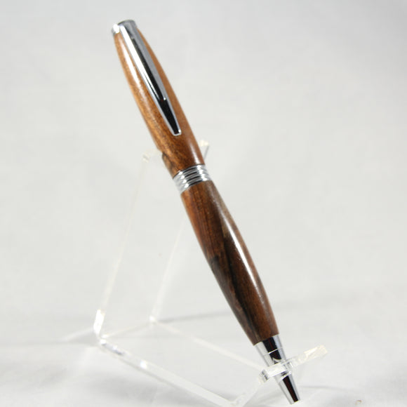 CF-BCB Comfort Walnut Twist Pen With Chrome Trim