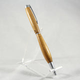 S-AGI Slimline Poplar Twist Pen With Satin Chrome Trim