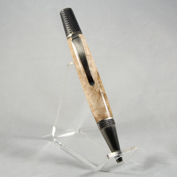 EC-A Echo Ambrosia Maple Twist Pen With Gun Metal Trim