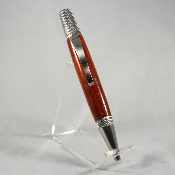 EC-B Echo Padauk Twist Pen With Chrome Trim