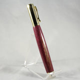 MR-H Magnetic Rollerball Purpleheart With Gold Trim