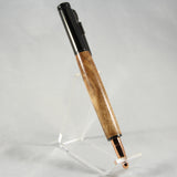 MR-I Magnetic Rifle Rollerball Curly Maple With Gun Metal Trim