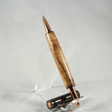 MRR-I Magnetic Rifle Rollerball Curly Maple With Gun Metal Trim
