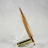MR-AA Magnetic Rifle Rollerball Hickory With Gold Trim