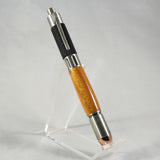 R-AD Revolver Osage Orange Click Pen With Antique Pewter Trim