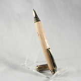 RR-AAH Rollester Maple Rollerball Pen With Antique Brass Trim