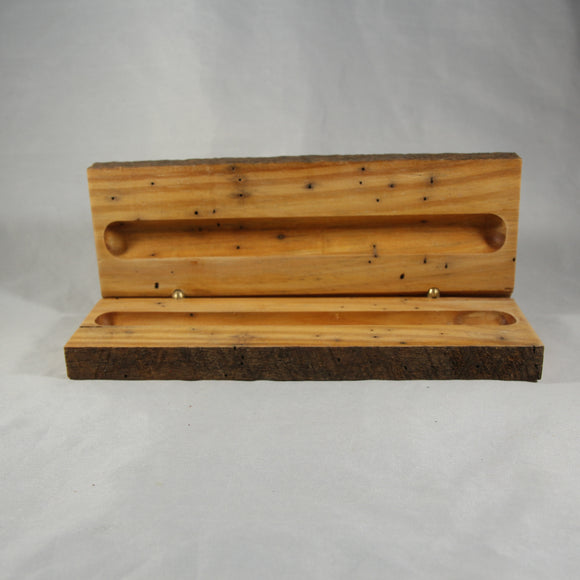 SWP - Wormy Pine Single Pen Case - Wormy Pine Single Pen Case