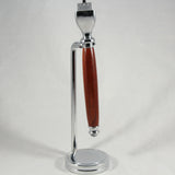 RS-AC Razor Handle Bloodwood With Stand
